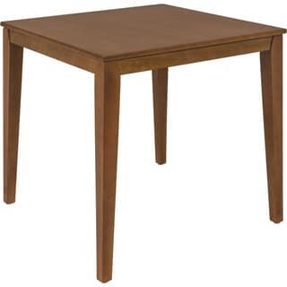 Mesa de Madeira Tramontina London Quadrada em Tauarí Amêndoa 4 Lugares 70 cm