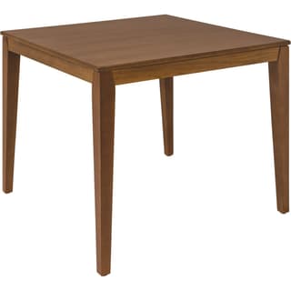 Mesa de Madeira Tramontina London Quadrada em Tauarí Amêndoa 4 Lugares 80 cm