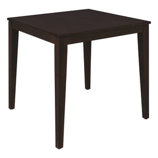 Mesa de Madeira Tramontina London Quadrada em Tauarí Castanho Escuro 4 Lugares 70 cm