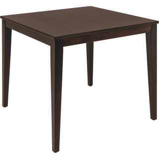 Mesa de Madeira Tramontina London Quadrada em Tauarí Castanho Escuro 4 Lugares 80 cm