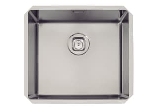 Cuba de embutir Tramontina Design Collection Quadrum Undermount em Aço Inox com Acabamento Scotch Brite 45 U 49x44cm