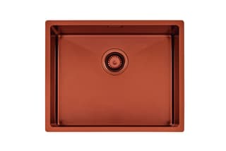 Cuba Tramontina Design Collection Quadrum em Aço Inox com Revestimento PVD Rose Gold 50x40 cm