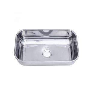 Cuba Nº2 Funda 56x34x14 cm - Aço Inox 304 Polida Tecnocuba