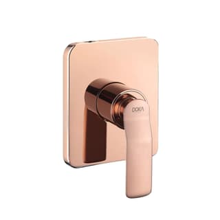 Acabamento para Monocomando Doka para Chuveiro Base Deca Rainbow Rose Gold