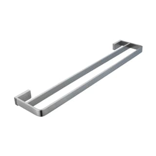 Toalheiro de Parede Duplo Doka Rainbow Brushed Nickel