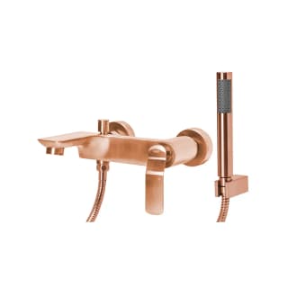 Monocomando de Parede Doka para Banheira com Ducha Manual Rainbow Brushed Rose Gold