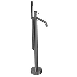 Monocomando de Piso Doka para Banheira com Ducha Manual Loop Brushed Nickel