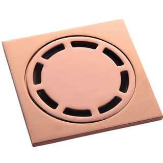 Ralo Inox com Válvula de Fechamento Doka 10cm Rose Gold