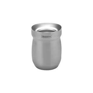 Cuia Térmica Tramontina em Aço Inox 240 ml