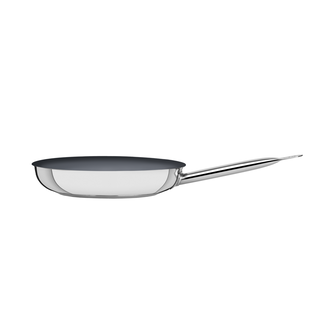 Frigideira Rasa Tramontina Professional em Aço Inox com Fundo Triplo e Revestimento Interno Cerâmico Grafite 26 cm 2,2 L