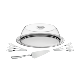 Kit para Torta Tramontina Ciclo em Aço Inox 9 Peças