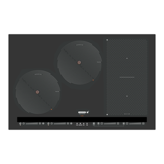 Cooktop de Embutir por Indução Tramontina Guru ThermoGuide Black Series
