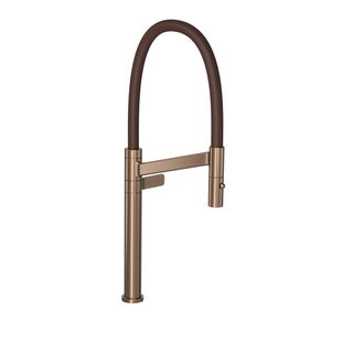 Torneira de Mesa Bica Alta para Cozinha Deca Colore Corten e Marrom
