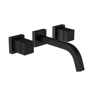 Misturador Deca de Parede para Lavatório | Cubo - Black Matte