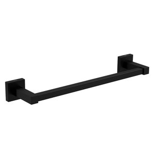 Porta Toalha Deca Barra 30cm | Quadratta - Black Matte