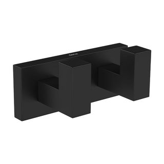 Cabide Deca Duplo | Quadratta - Black Matte