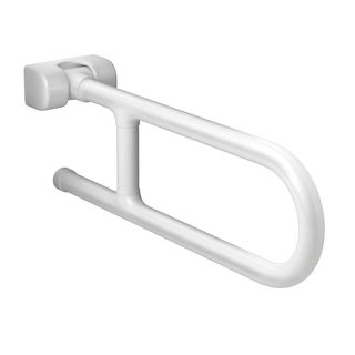 Barra de Apoio Deca Lateral Articulada 60cm | Conforto - Branco