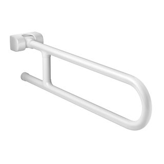 Barra de Apoio Deca Lateral Articulada 80cm | Conforto - Branco