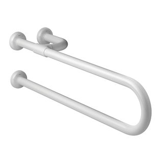 Barra de Apoio Deca Lateral Fixa Esquerda 80cm | Conforto - Branco