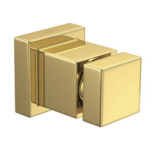 Acabamento para Registro de Gaveta Deca Até 1" | Cubo - Gold