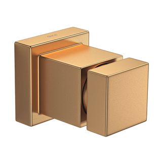 Acabamento para Registro de Gaveta Deca Até 1" | Cubo - Gold Matte