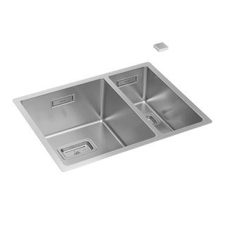 Cuba Dupla Deca para Cozinha em Inox 55cm | Wish