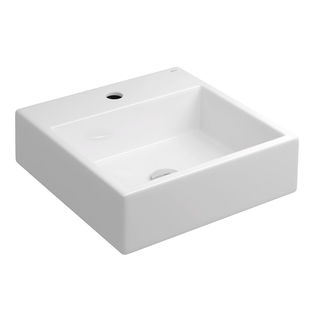 Cuba de Apoio com Mesa Quadrada Deca Linha L Branco