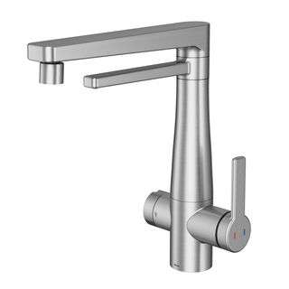 Misturador Monocomando de Cozinha Purificador Nova DocolVitalis Inox Escovado