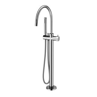Monocomando de Piso com Ducha para Banheira Cromado