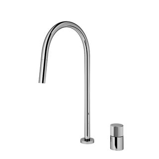 Monocomando de mesa para cozinha com Ducha Retrátil Mix&Match cromado