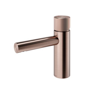 Monocomando bica baixa de mesa para lavatório Mix&Match cobre escovado
