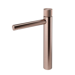 Monocomando bica alta de mesa para lavatório Mix&Match cobre escovado