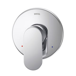Acabamento monocomando para chuveiro baixa pressão 3/4" Docol Kaila