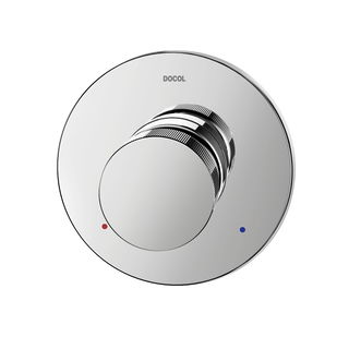 Acabamento monocomando para base e ducha higiênica de alta pressão Mix&Match cromado
