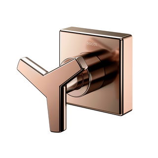 Acabamento para registro base Deca 1/2", 3/4" e 1" DocolCity cobre polido