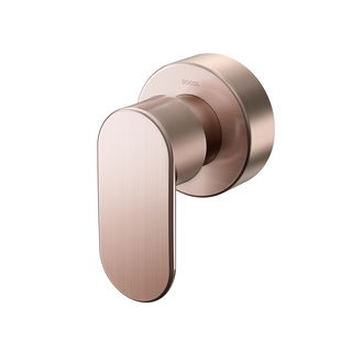 Acabamento para registro base Deca 1/2", 3/4" e 1" Docol Kaila cobre escovado
