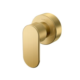 Acabamento para registro base Deca 1/2", 3/4" e 1" Docol Kaila ouro escovado