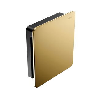 Acabamento para válvula de descarga de parede DocolFlat ouro polido