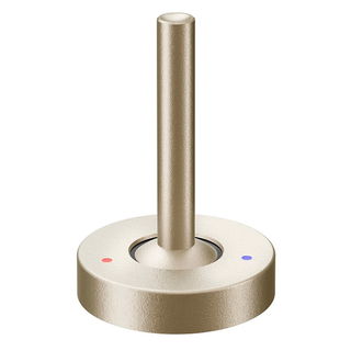 Acionamento monocomando de mesa para lavatório Conexões Espontâneas níquel jateado