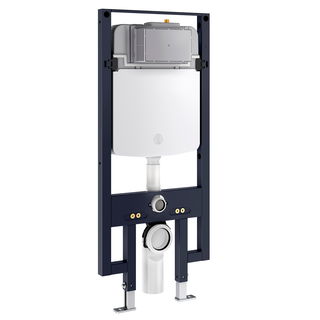 Caixa de descarga embutida g.3008 para drywall - bacia suspensa