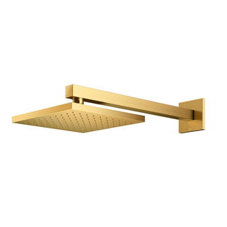 Chuveiro Q200 de parede DocolHeaven ouro escovado