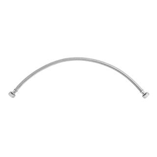 Ligação flexível em aço inox 60 cm fêmea x fêmea