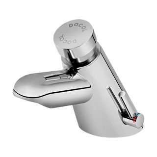 Misturador bica baixa de mesa para lavatório PressMatic 110 cromado
