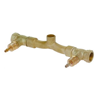 Misturador para chuveiro soldável de acionamento 1/2 volta - 3/4" DocolBase