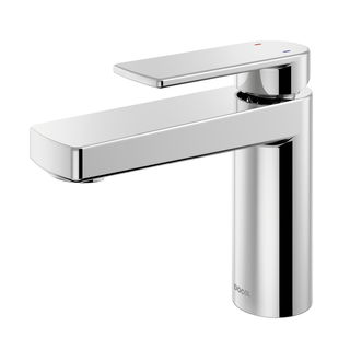 Monocomando bica baixa de mesa para lavatório Argon cromado