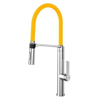 Monocomando para cozinha Doc amarelo