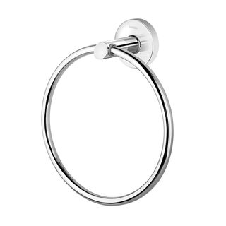 Porta-toalhas argola para lavatório DocolHope cromado