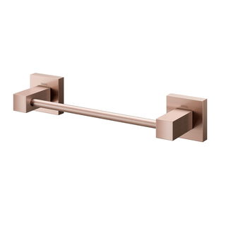 Porta-toalha rosto 265 mm de parede Square cobre escovado