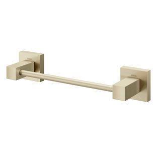 Porta-toalha rosto 265 mm de parede Square níquel escovado