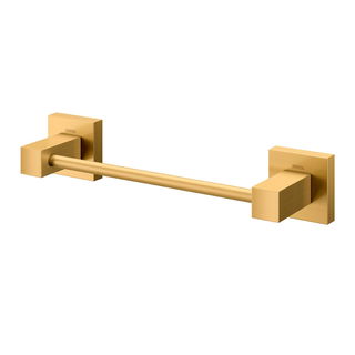 Porta-toalha rosto 265 mm de parede Square ouro escovado